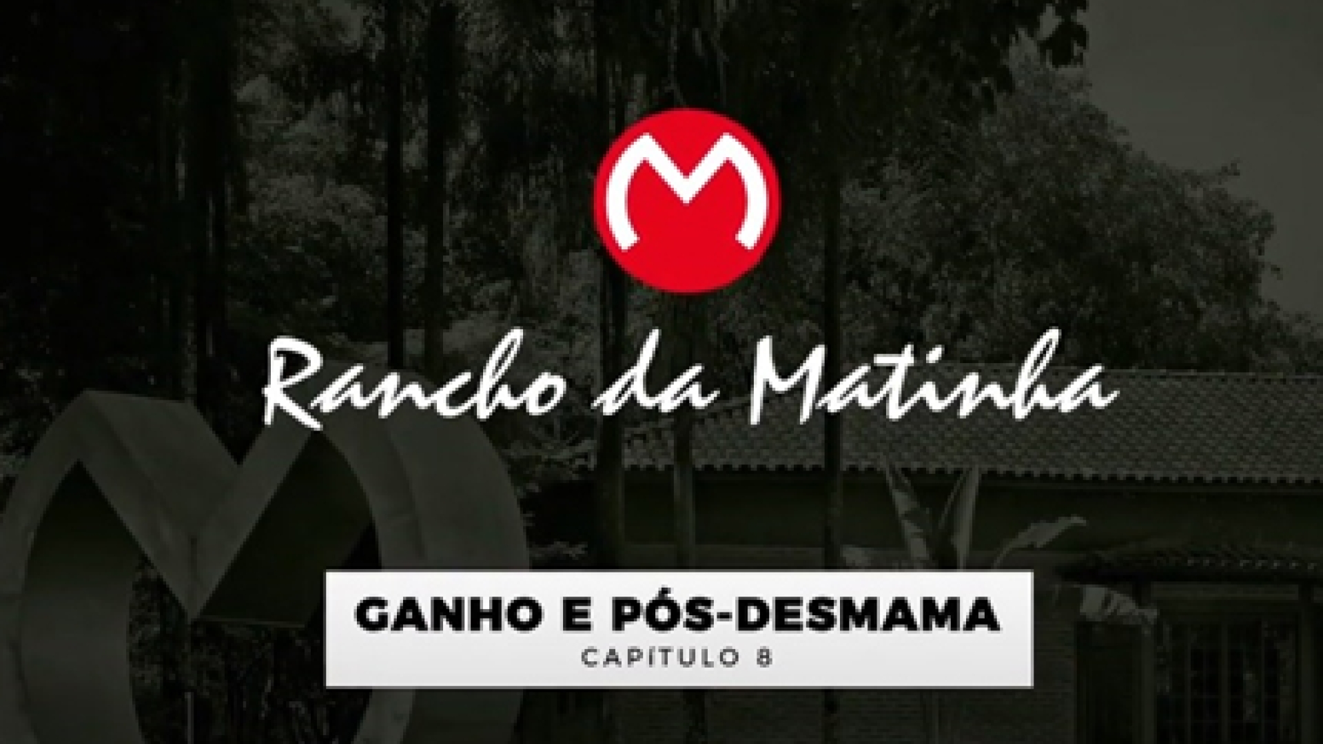 Capítulo 8 - Ganho e Pós-desmama